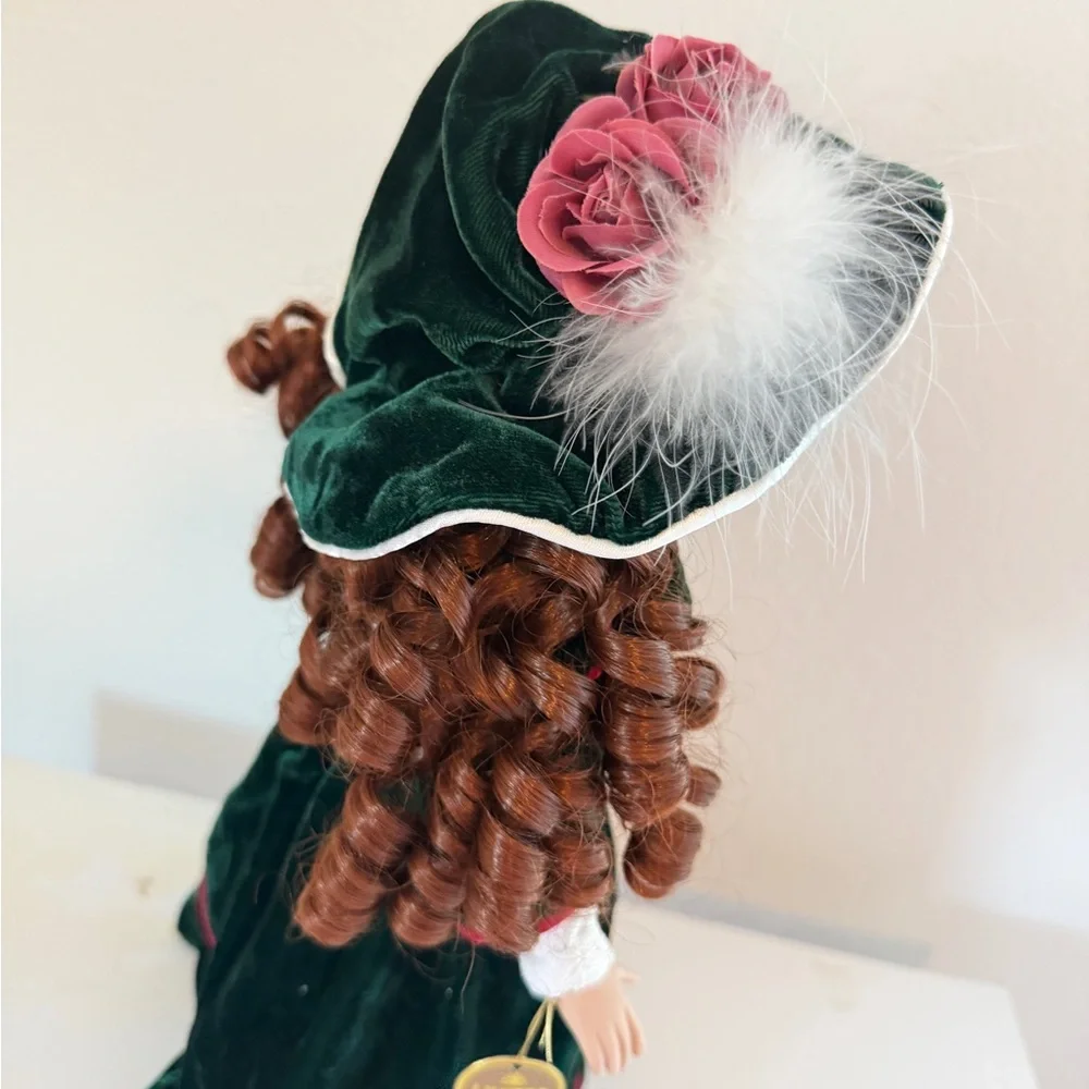 Collector Choice VTG Porcelain Doll Bisque Limited Edition Stand Collectible - Picture 6 of 15